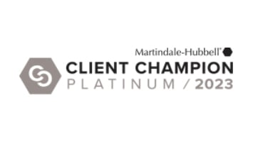 Martindale-Hubbell | Client Champion | Platinum /2023
